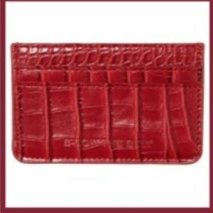 B-Low The Belt Croc Card Case